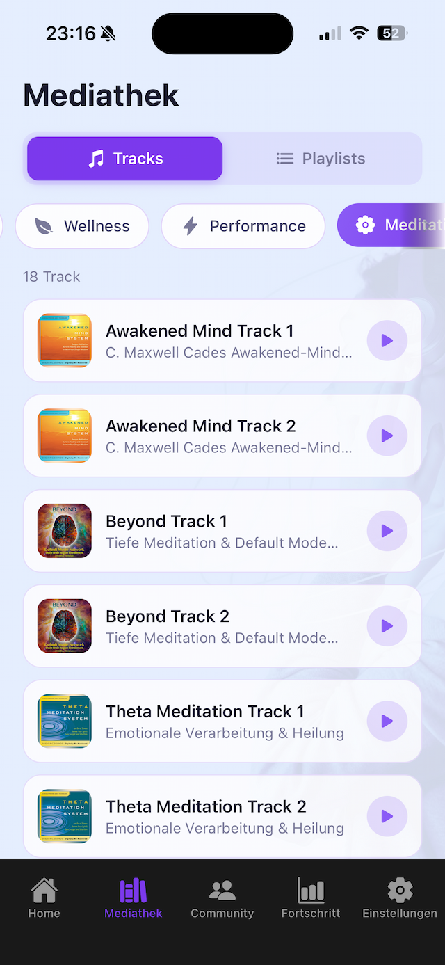 Meditation - Light Mode